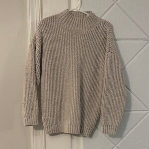 Old Navy Girls Turtleneck Sweater in Beige